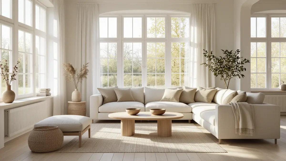 Avant-après salon scandinave : transformation lumineuse