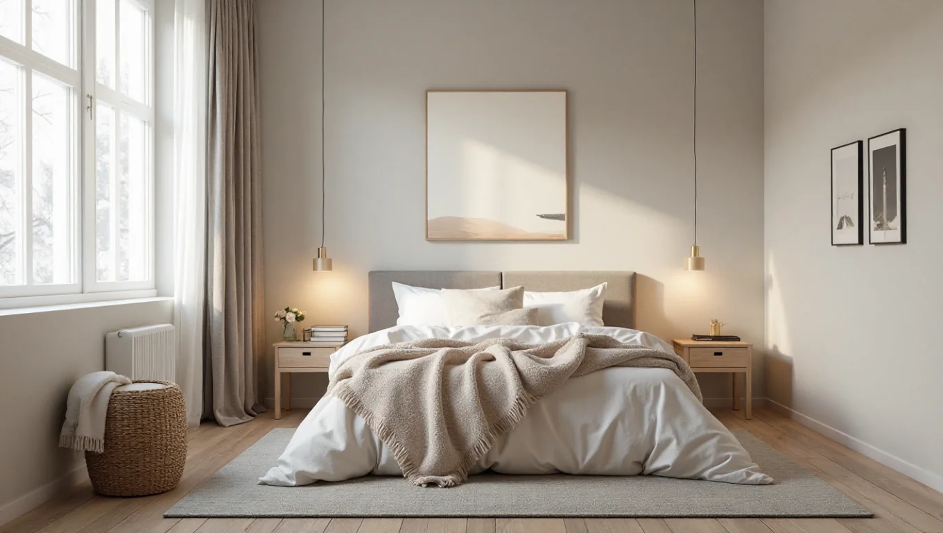 Chambre style nordique 2026 : sommeil, sérénité et minimalisme