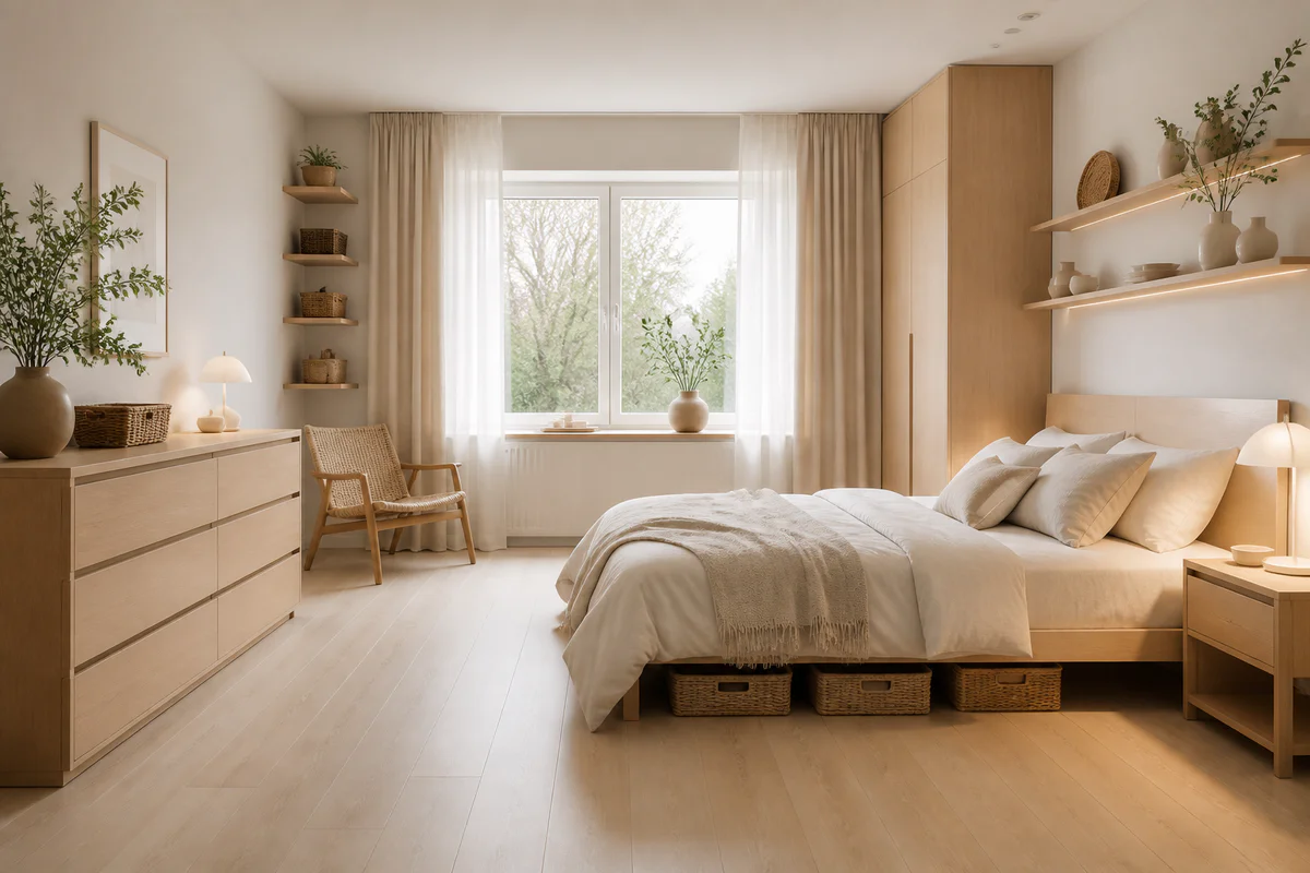 Astuces rangement chambre, lesquelles libèrent vraiment l’espace ?