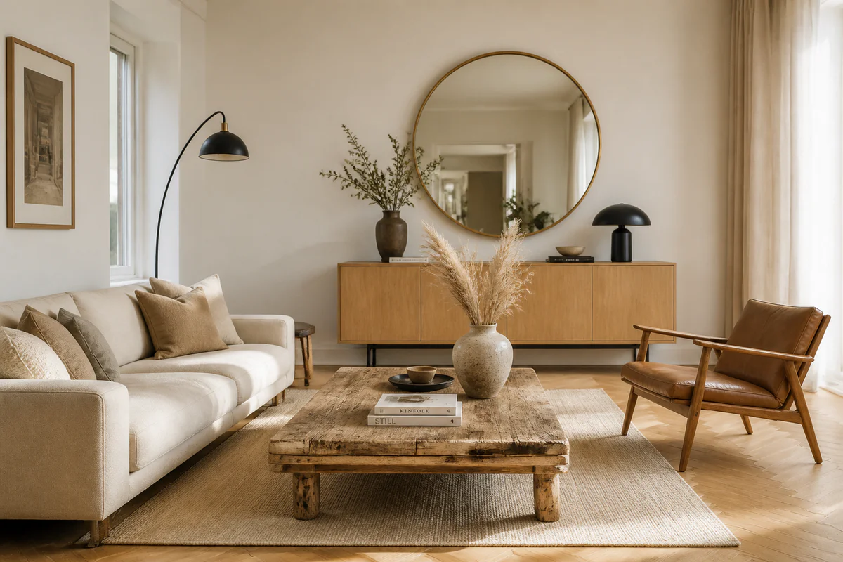 Déco salon vintage moderne : comment créer un équilibre chaleureux ?