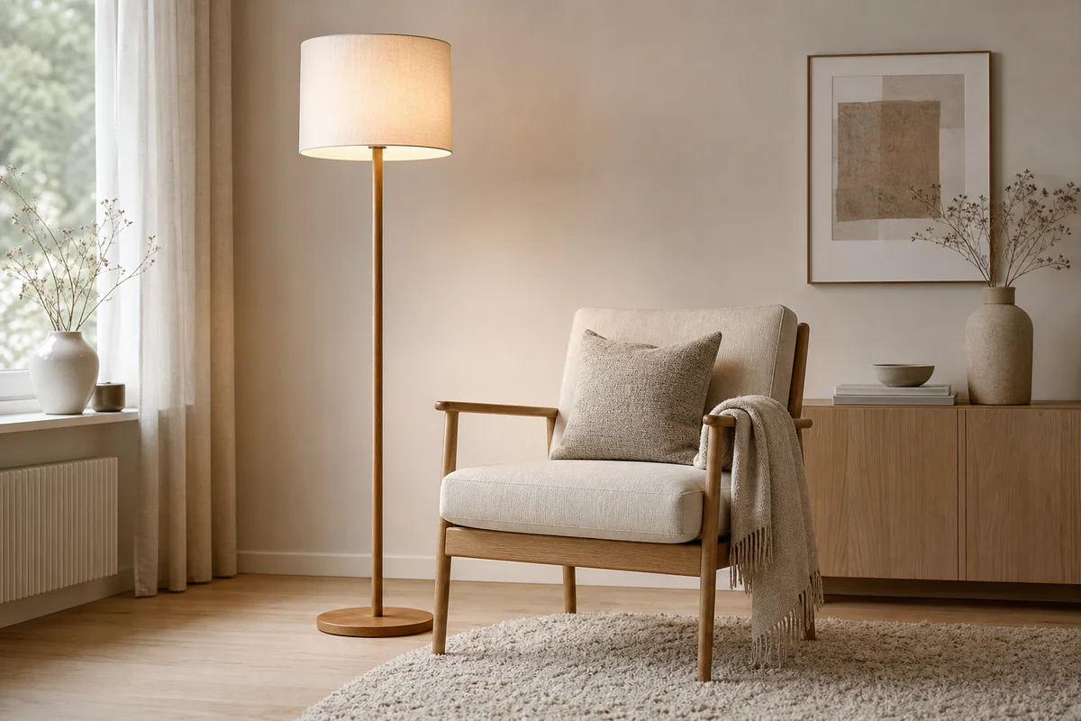 Lampe sur pied scandinave : éviter le faux style nordique