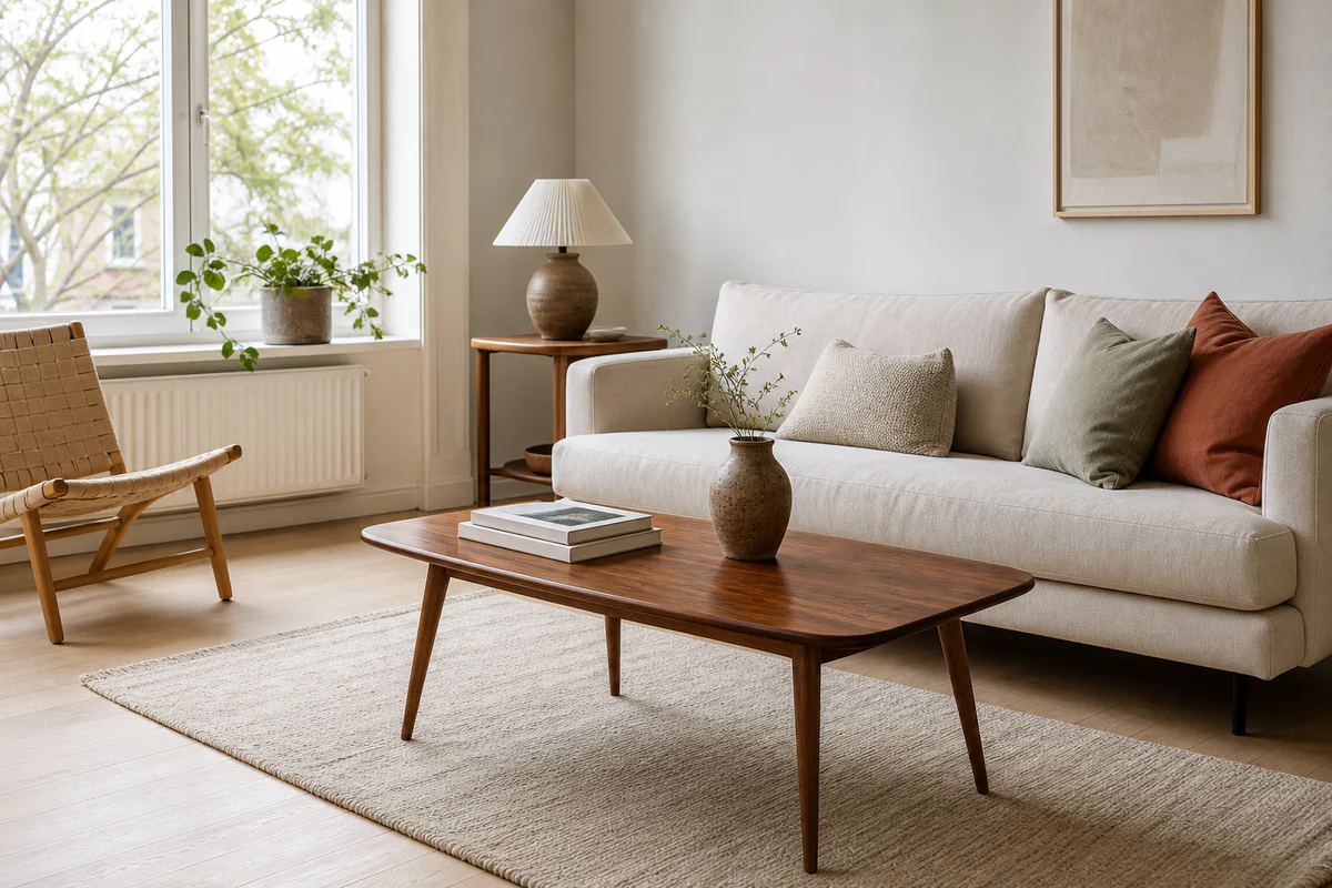 Table salon vintage, comment choisir sans alourdir votre séjour ?