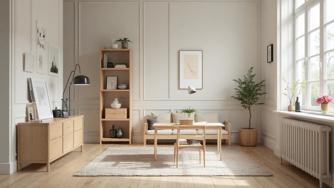 Meubles bois clair scandinaves : choisir, associer, entretenir