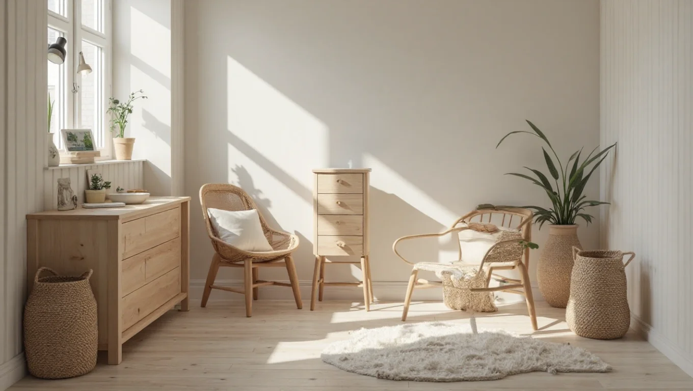 Nettoyage et entretien meubles bois nordique : produits naturels