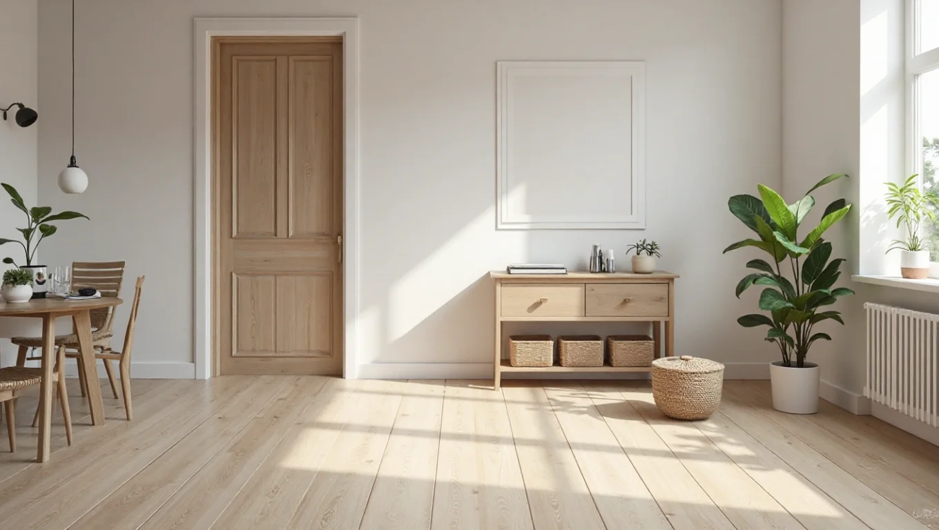 Parquet bois clair : pose, finition et entretien à la scandinave