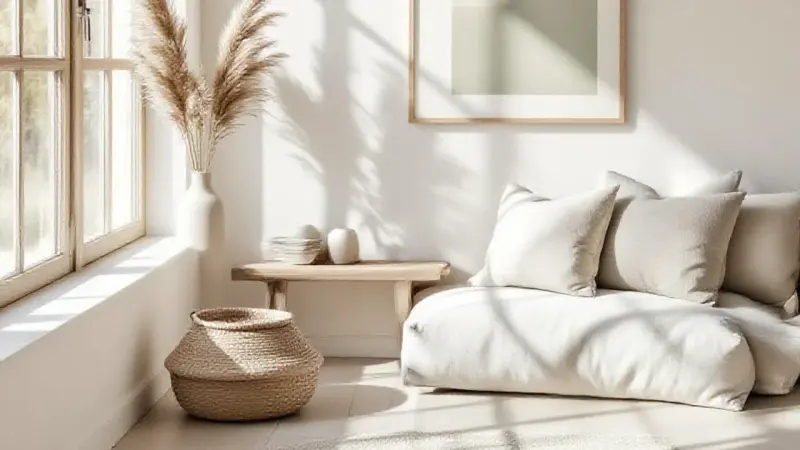 Projet, mur minimaliste avec cadres DIY