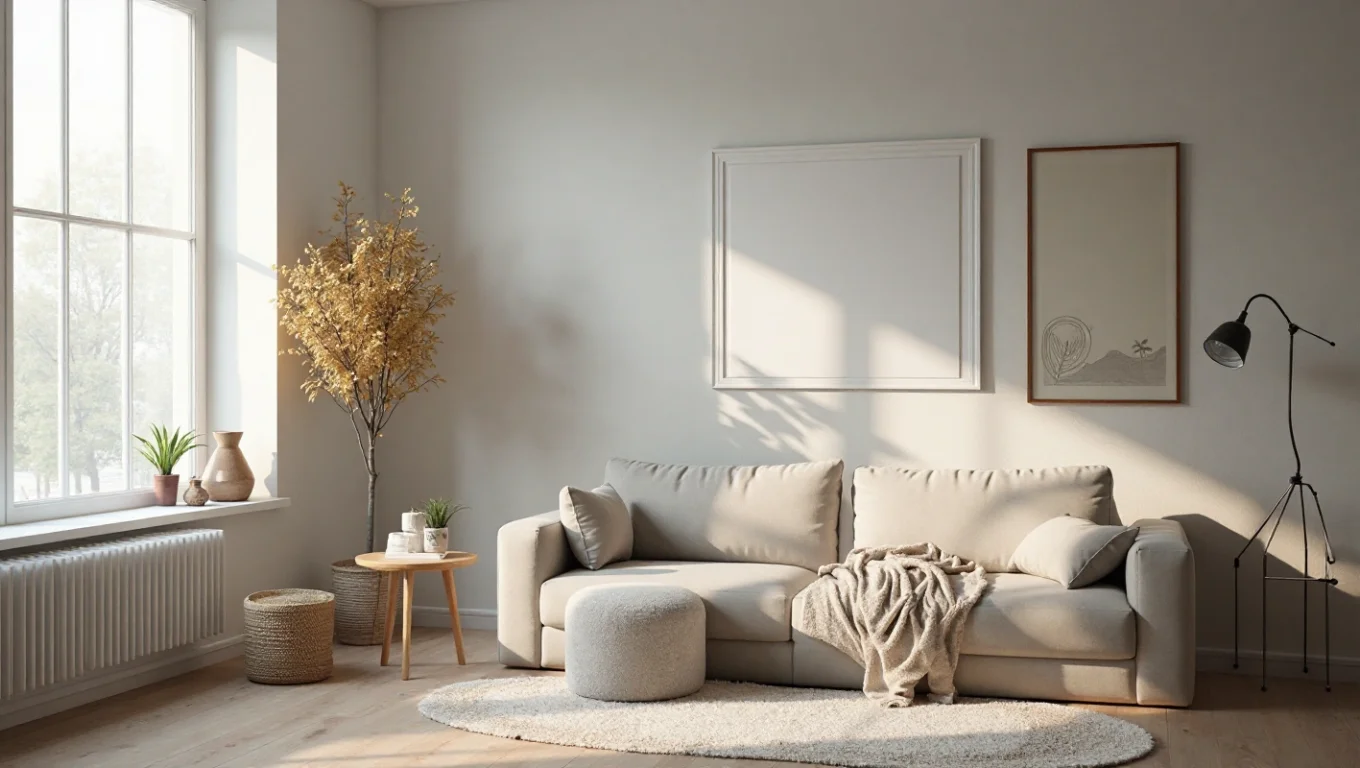 Sol béton ciré dans un décor nordique : pose et entretien